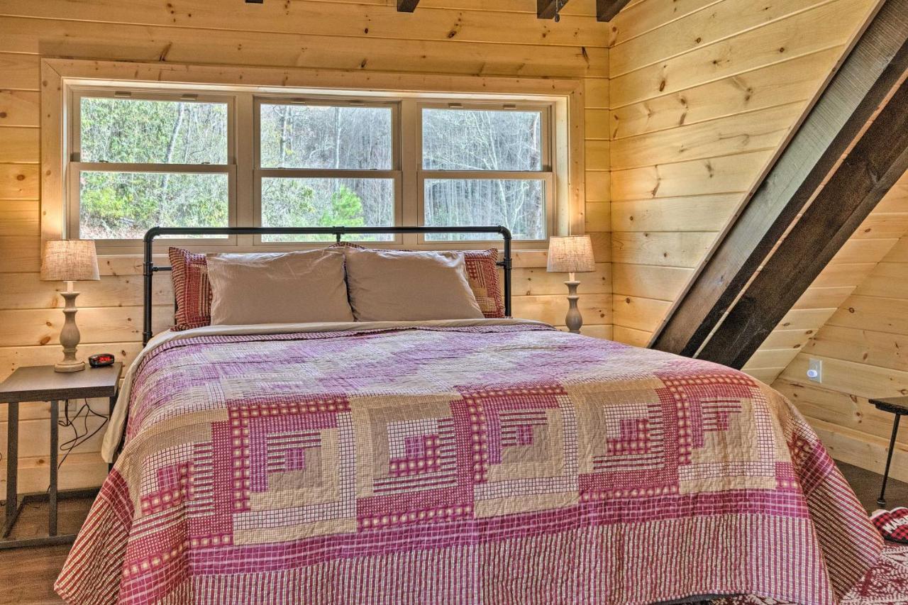Hilltop Cabin On 5 Acres With Hot Tub And Waterfall! Bryson City Exteriér fotografie
