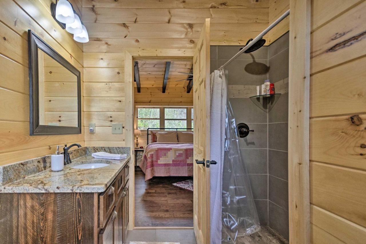 Hilltop Cabin On 5 Acres With Hot Tub And Waterfall! Bryson City Exteriér fotografie