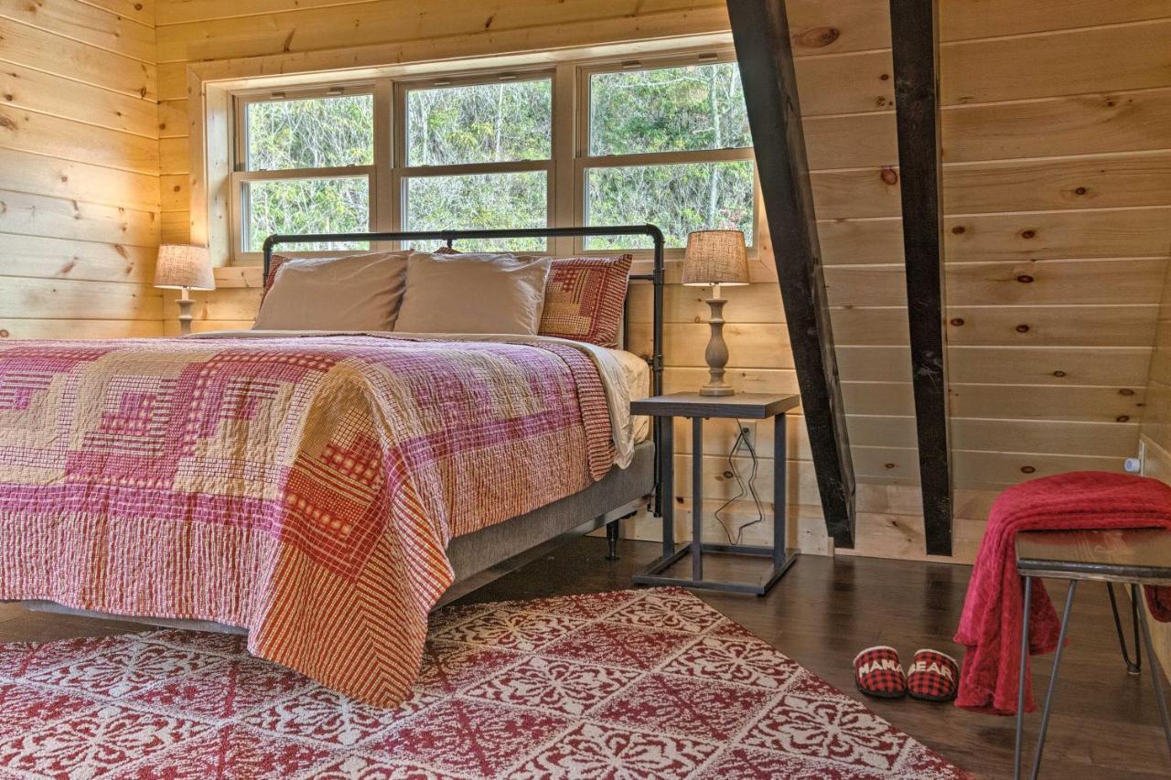Hilltop Cabin On 5 Acres With Hot Tub And Waterfall! Bryson City Exteriér fotografie